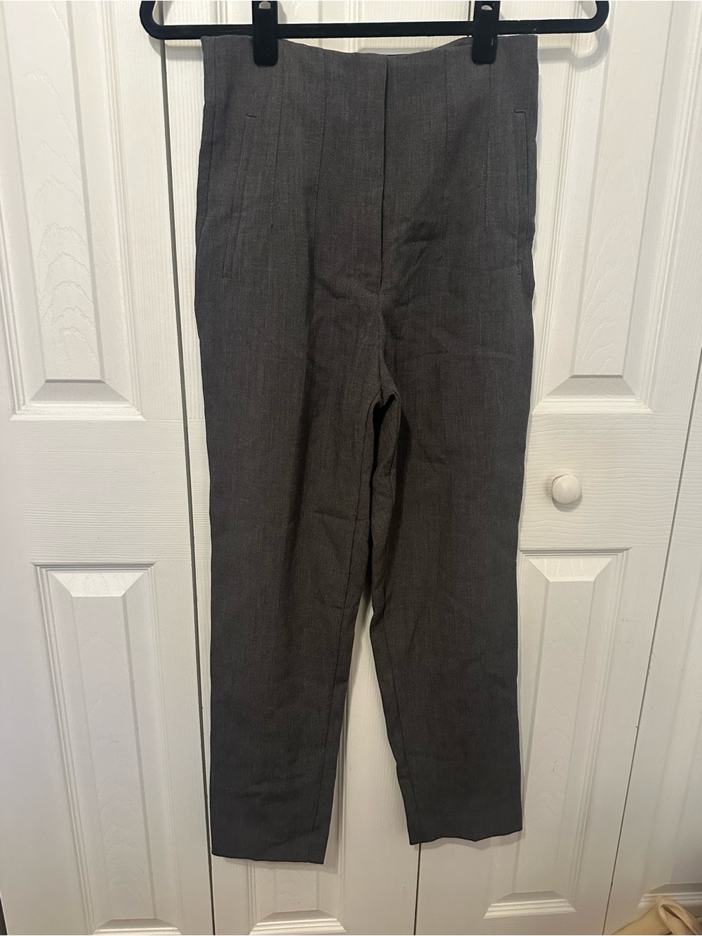Zara Dark Gray Slim Dress Pants